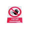 Tabulka "Vstup zakázán" - 1