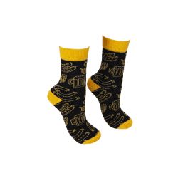 BENNONKY Beer Socks black/yellow - 3