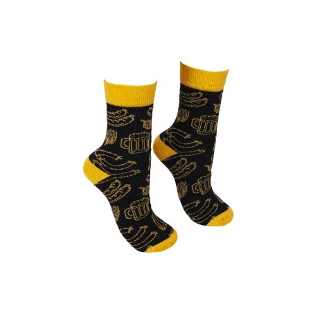 BENNONKY Beer Socks black/yellow - 3