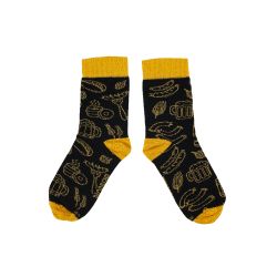 BENNONKY Beer Socks black/yellow - 4