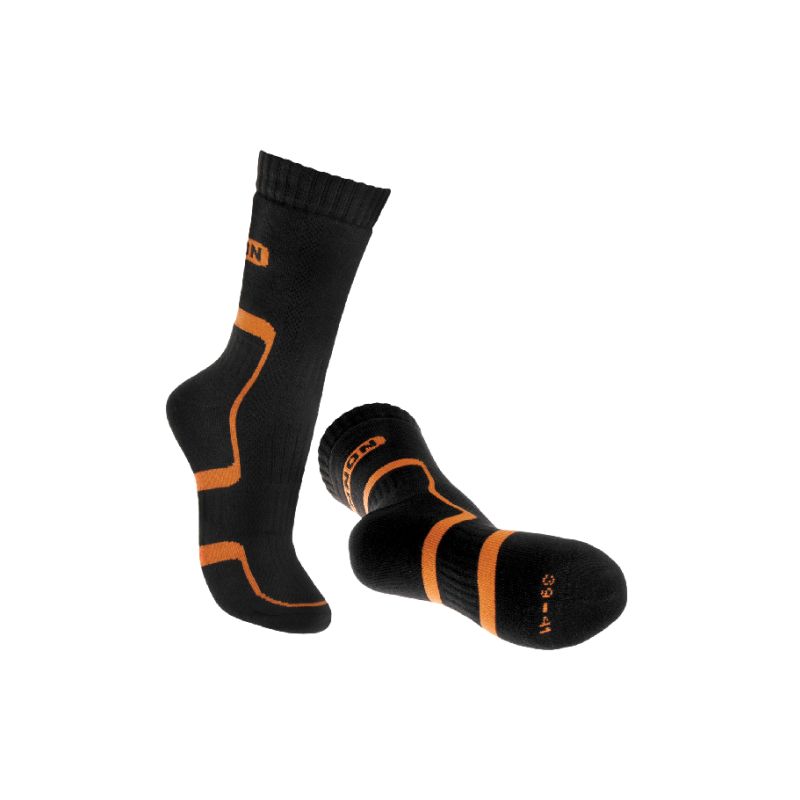 TREK SOCK Black-orange - 1