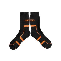 TREK SOCK Black-orange - 2