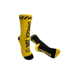 BENNONKY Black/Yellow Socks - 1