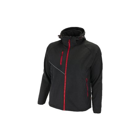 FORCE Jacket black/red - 2