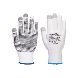 Rukavice Grip 13 PVC s tečkami pro dotykové displeje (Pk12) - 1