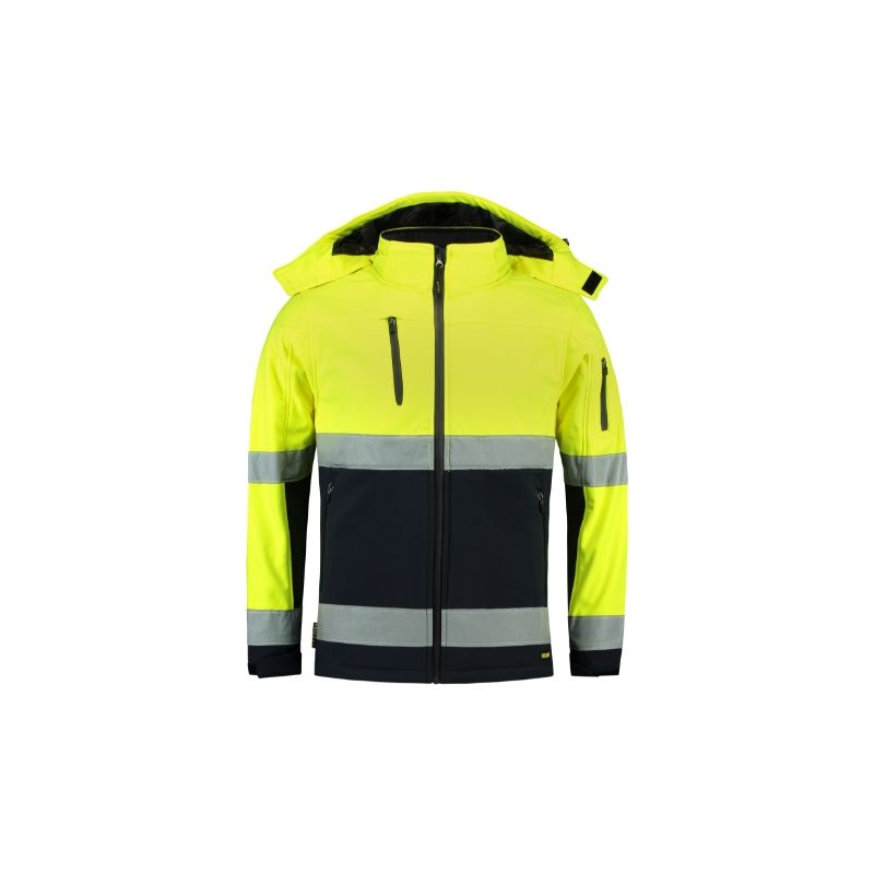 Bi-color EN ISO 20471 Softshell - 1