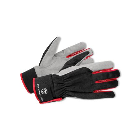 CARPOS VELCRO Gloves grey/red - 2
