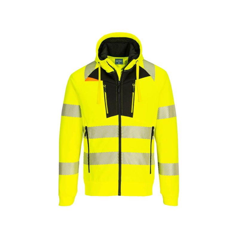 Mikina s kapucí DX4 Hi-Vis - 2