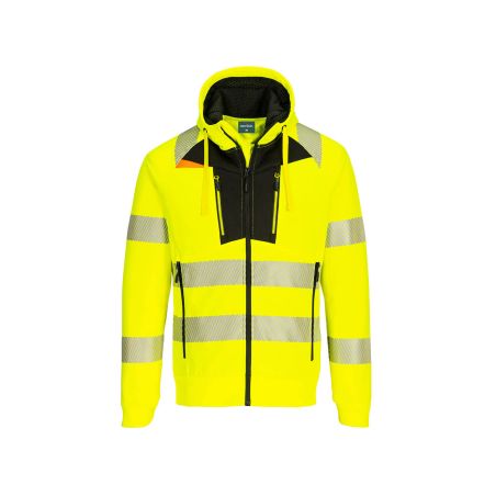 Mikina s kapucí DX4 Hi-Vis - 2