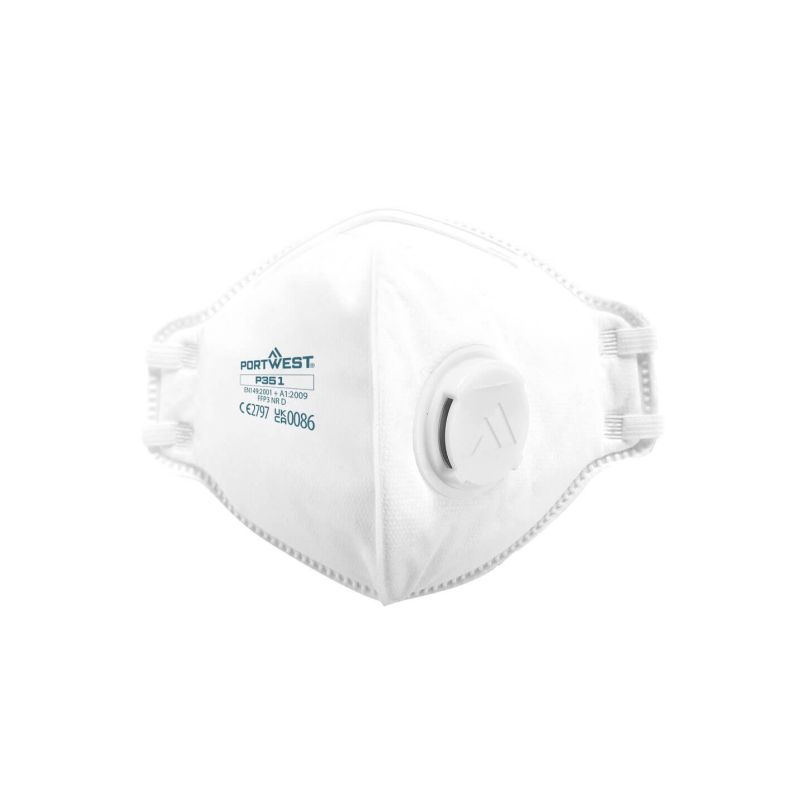 Respirátor FFP3 s ventilkem Dust Mist Fold Flat - 1