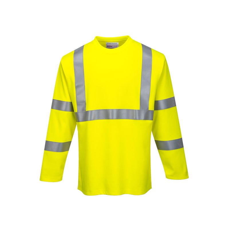 FR Hi-Vis tričko s dlouhým rukávem - 1