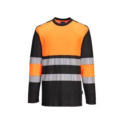 Tričko PW3 Hi-Vis třída 1 L/S - 1