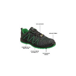 KNITTER S1 ESD Green Low - 11