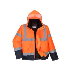 Dvoubarevný Hi-Vis bomber - 1