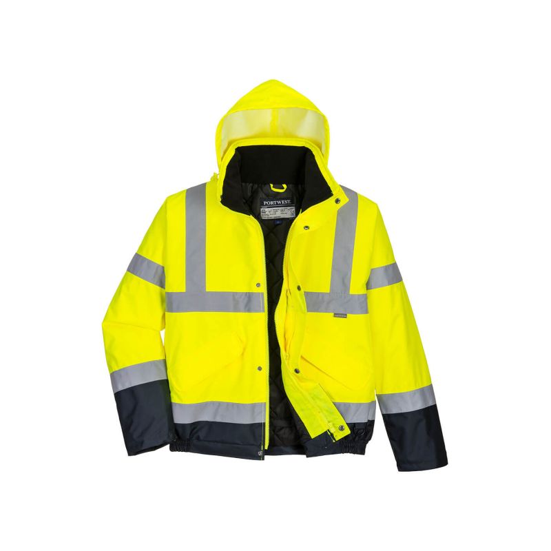 Dvoubarevný Hi-Vis bomber - 2