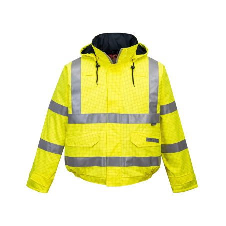 Bomber Bizflame Rain Hi-Vis Antistatic - 2