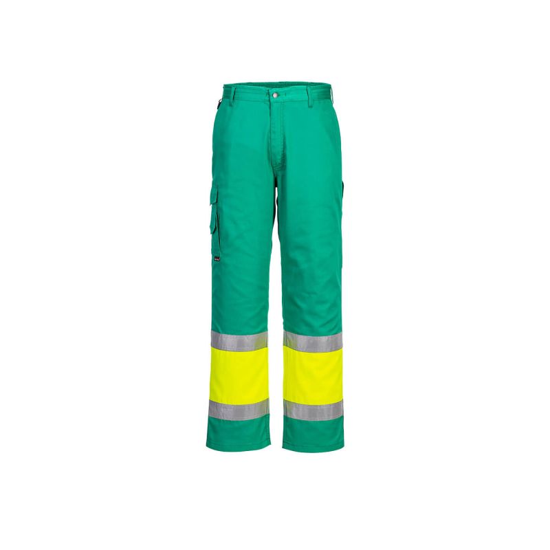 Hi-Vis lehké dvoubarevné Combat kalhoty - 3