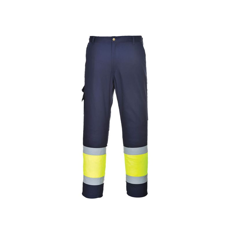 Hi-Vis lehké dvoubarevné Combat kalhoty - 4