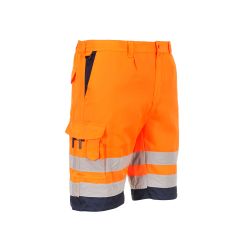 HiVis kraťasy, směsový materiál - 1