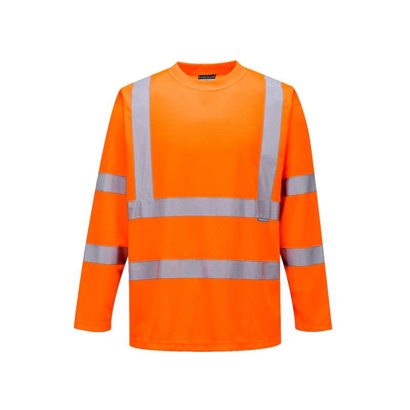 Triko Hi-Vis s dlouhými rukávy - polyester - 1