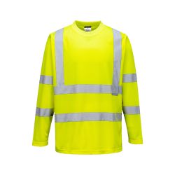 Triko Hi-Vis s dlouhými rukávy - polyester - 2