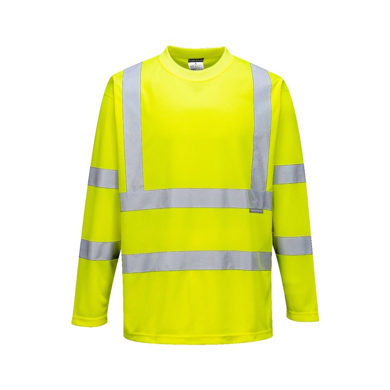 Triko Hi-Vis s dlouhými rukávy - polyester - 2