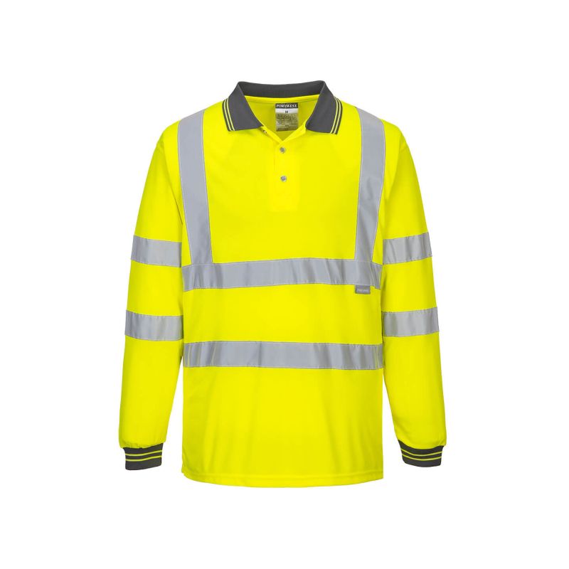 HiVis polokošile s dlouhými rukávy - 2