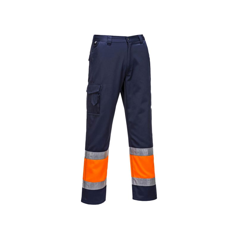 Dvoubarevné kalhoty Combat Hi-Vis - 1