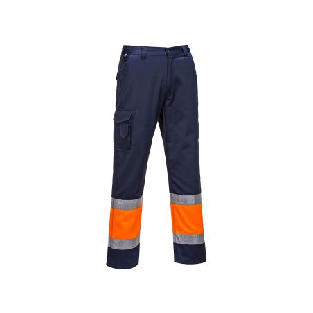 Dvoubarevné kalhoty Combat Hi-Vis - 1