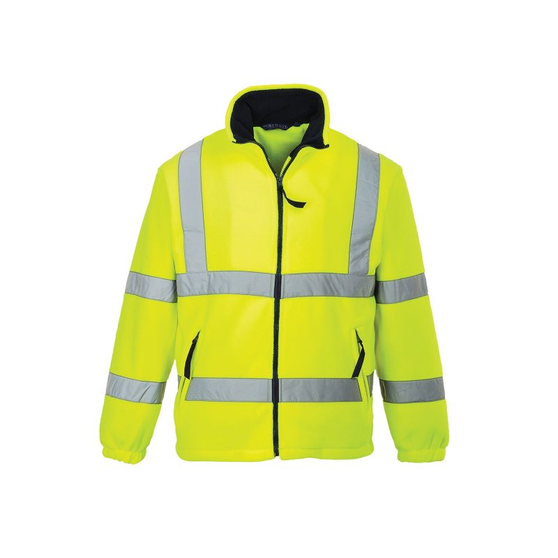 HiVis fleece s podšívkou ze siťoviny - 2