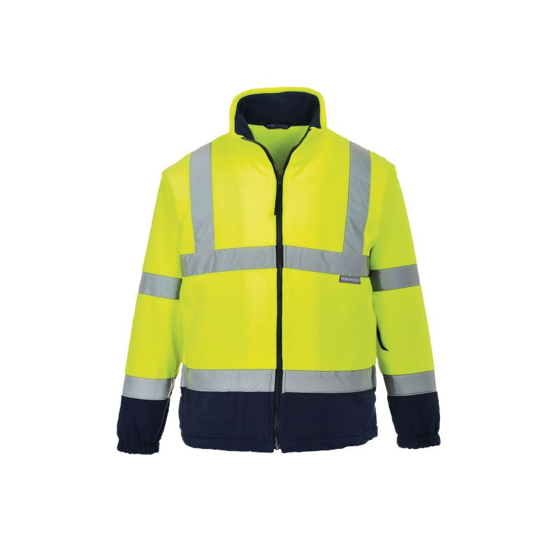 Hi-Vis dvoubarevný fleece - 2