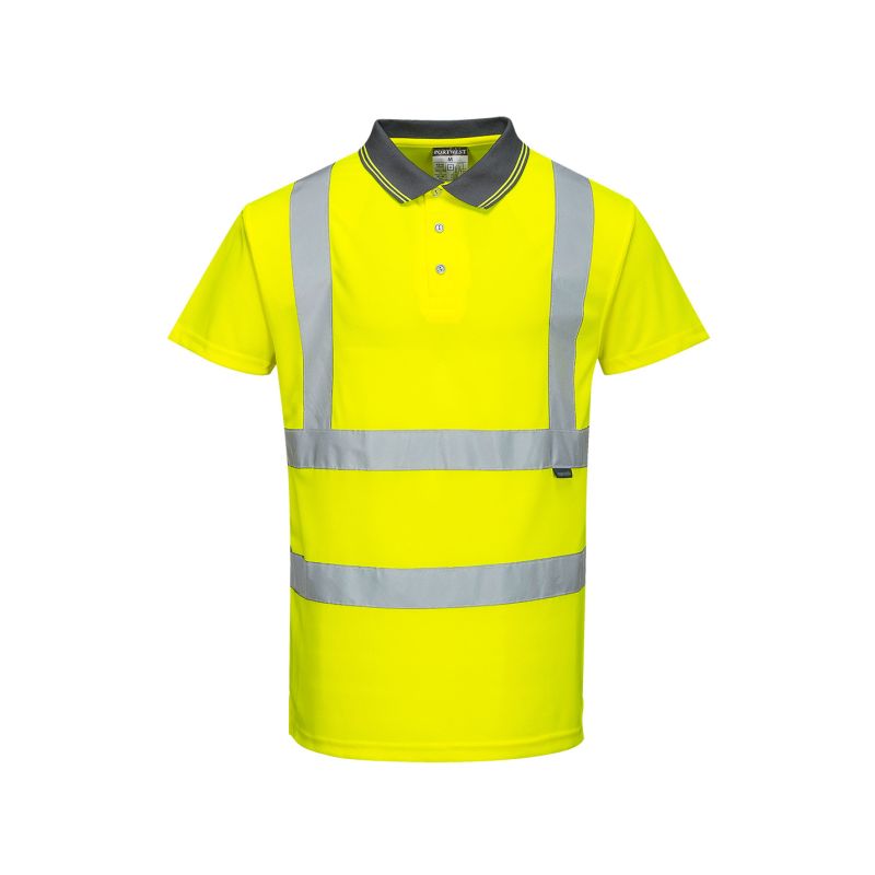 Hi-Vis polokošile s krátkými rukávy - 2