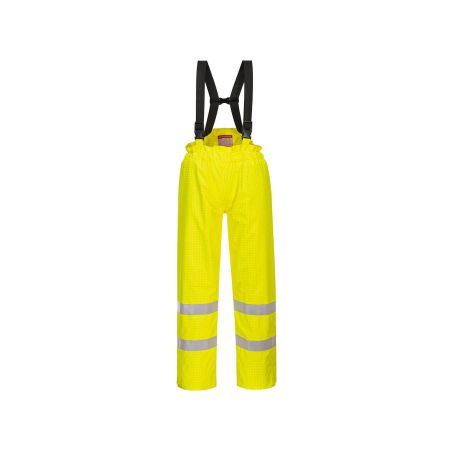 Zateplené kalhoty Bizflame Rain Hi-Vis Antistatic FR - 2