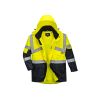 Dvoubarevná prodyšná bunda Hi-Vis - 2