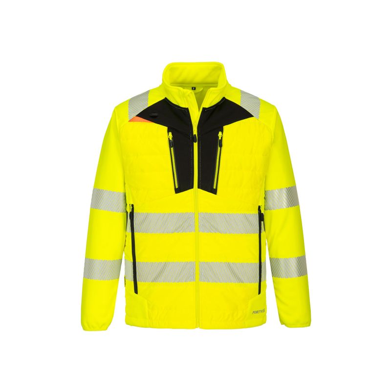 Hybridní baffle bunda DX4 Hi-Vis - 2