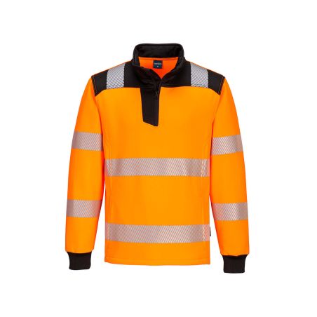 PW3 Hi-Vis 1/4 mikina se zipem - 1