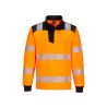 PW3 Hi-Vis 1/4 mikina se zipem - 1