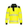 PW3 Hi-Vis 1/4 mikina se zipem - 2