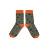 BENNONKY Trek Socks green/orange - 4