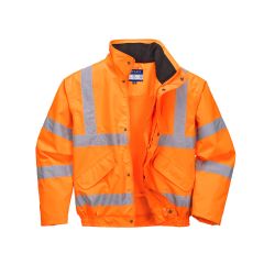 Prodyšný bomber Hi-Vis - 1