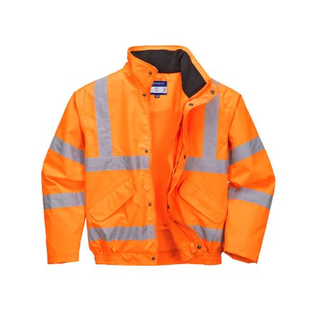 Prodyšný bomber Hi-Vis - 1