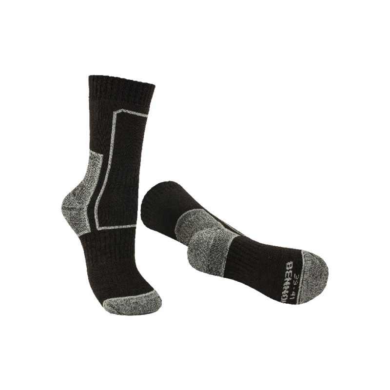 TREK Sock black/grey - 1