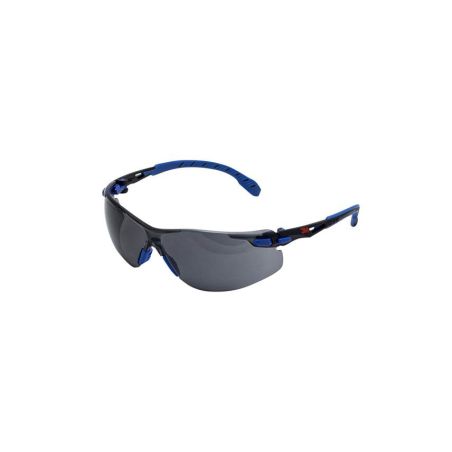 S1102SGAF-EU, Šedé polykarb. brýle Solus Scotchgard AF (modro-černé) - 1