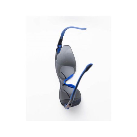 S1102SGAF-EU, Šedé polykarb. brýle Solus Scotchgard AF (modro-černé) - 2