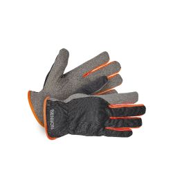 CARPOS Gloves grey/orange (12 pcs) - 1