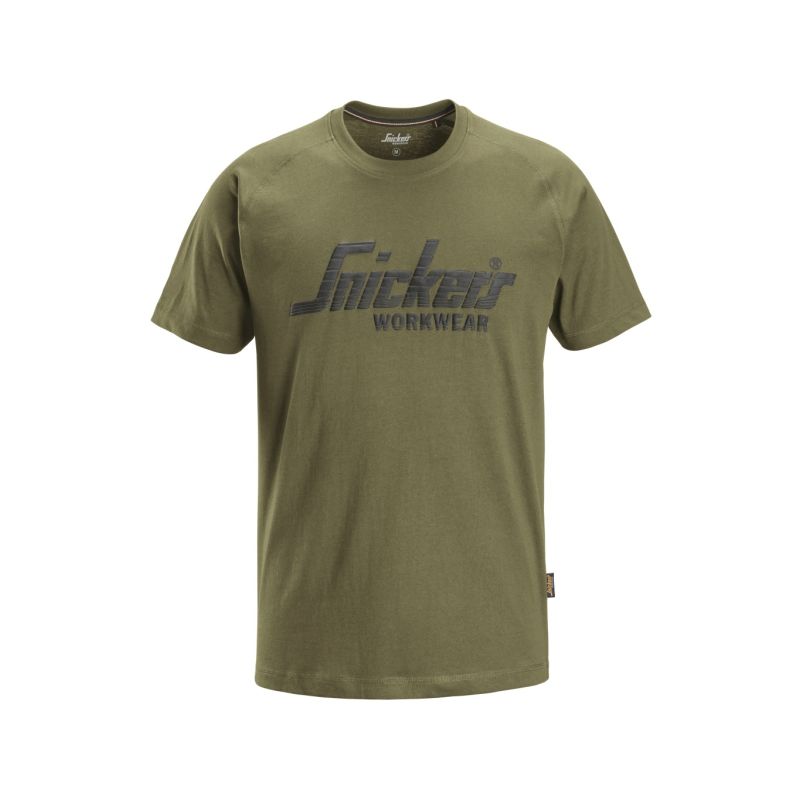 Tričko Snickers Workwear khaki - 1