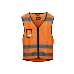 Reflexní vesta Snickers Workwear, třída 2 oranžová - 1