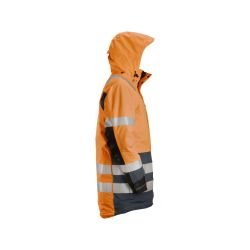 Reflexní parka AW nepromokavá třída 3, oranžová - 3