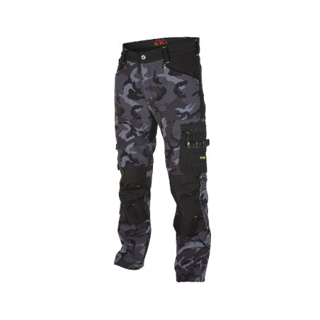 CAMOS Trousers black/grey - 1