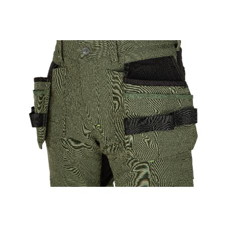 EREBOS Trousers green/black - 2